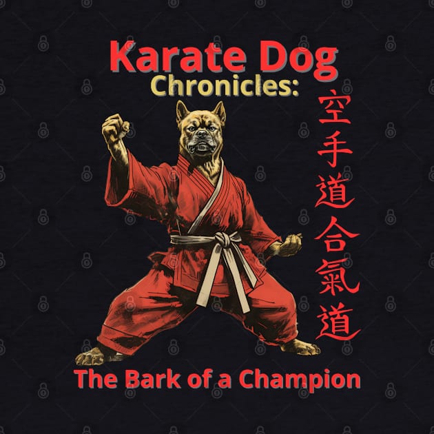 Karate Dog Chronicles: The Bark of a Champion Karate Dog by OscarVanHendrix